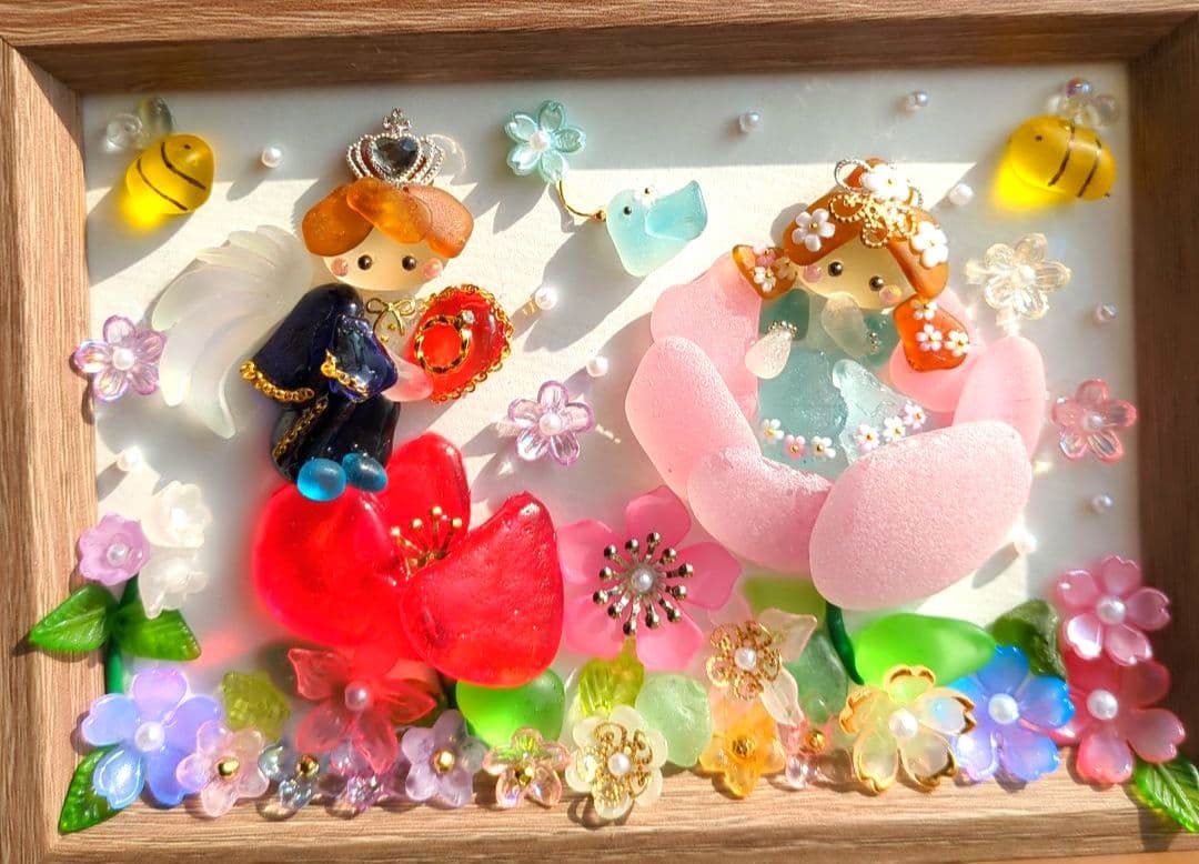 シーグラスアート　たかりん様ご確認用