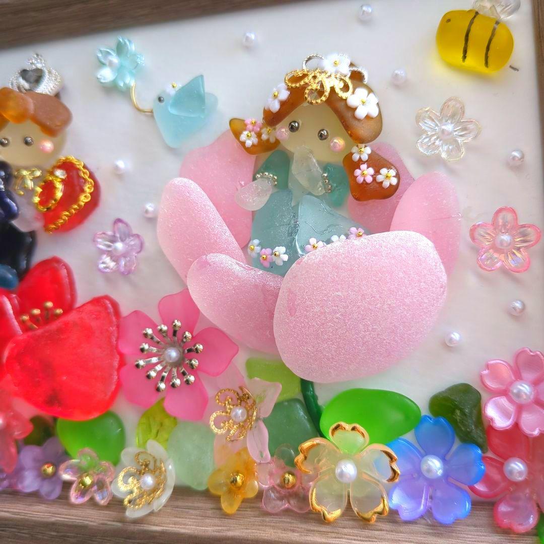 シーグラスアート　たかりん様ご確認用