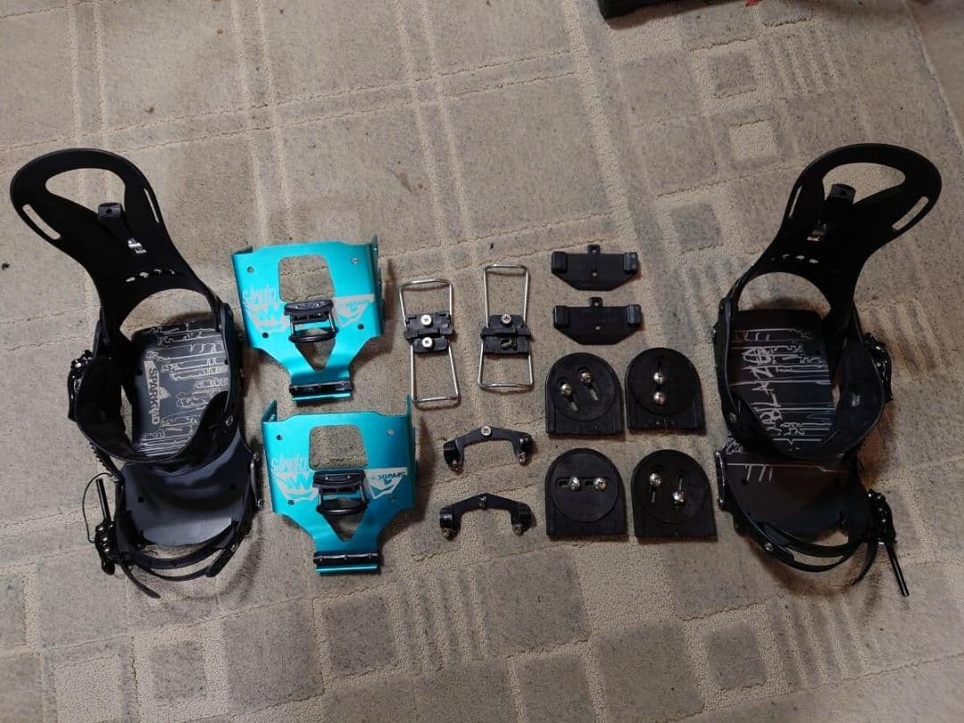 SPARK R&D スプリットボード用バインフルセット　クランポン付き