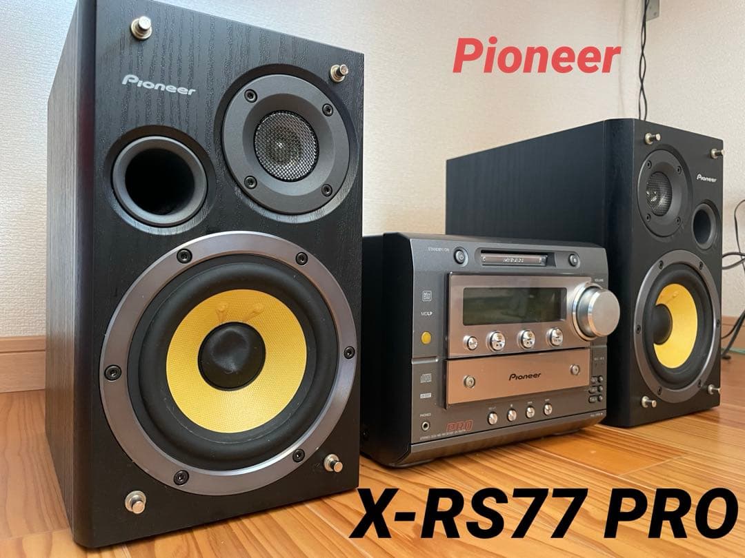 パイオニア　pioneer X-RS77PRO MD CD ミニコンポ