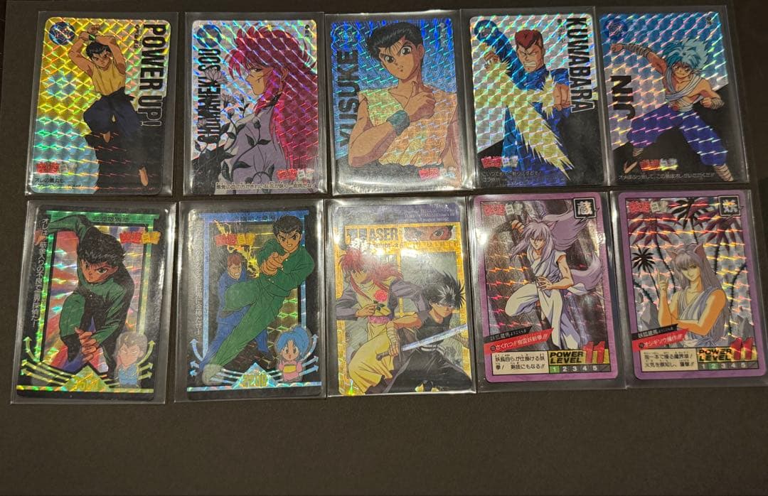 幽遊白書　カードダスなど28枚セット