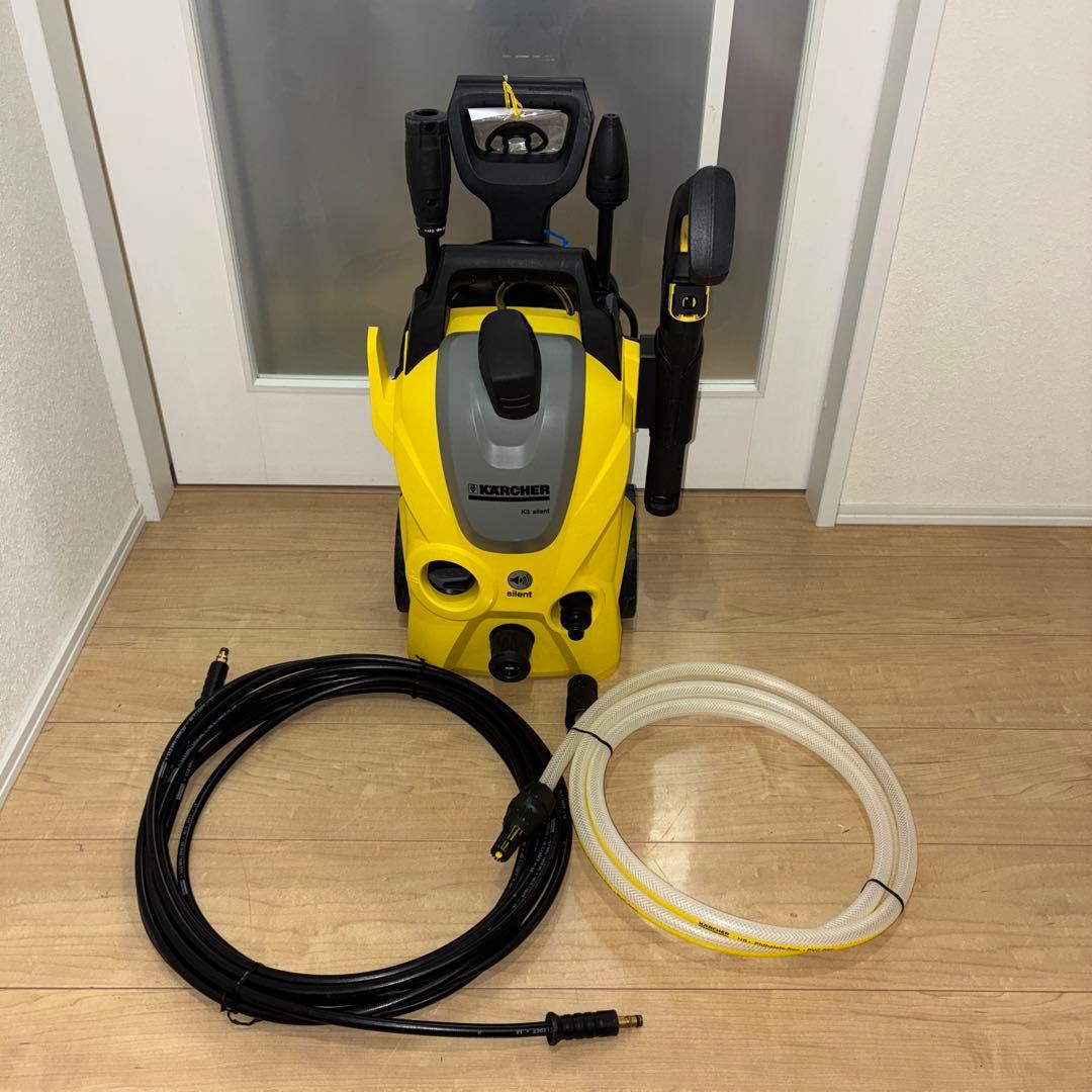 美品です！Karcher ケルヒャー高圧洗浄機 ｋ3サイレント（60Hz）