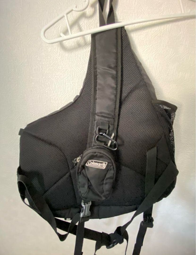 00s coleman マルチポケットショルダーバッグ y2k テック ギア