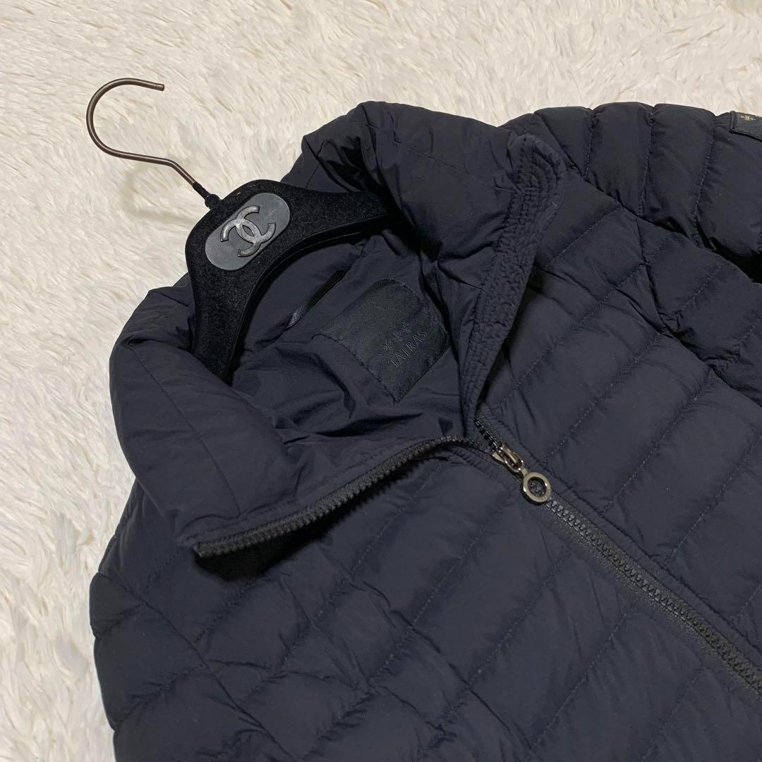 極美品　タトラス　チムリア　ダウンコート　フード　ラクーン　ブラック