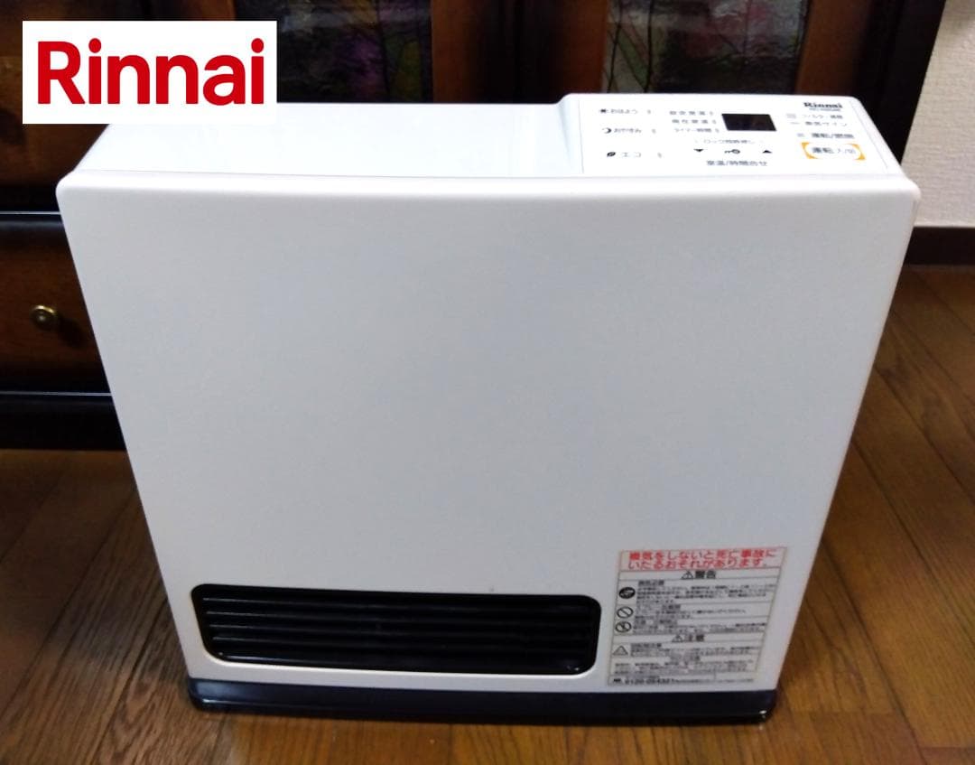 リンナイ 都市ガス ファンヒーター 7～9畳用 RC-K2401E 動作確認済