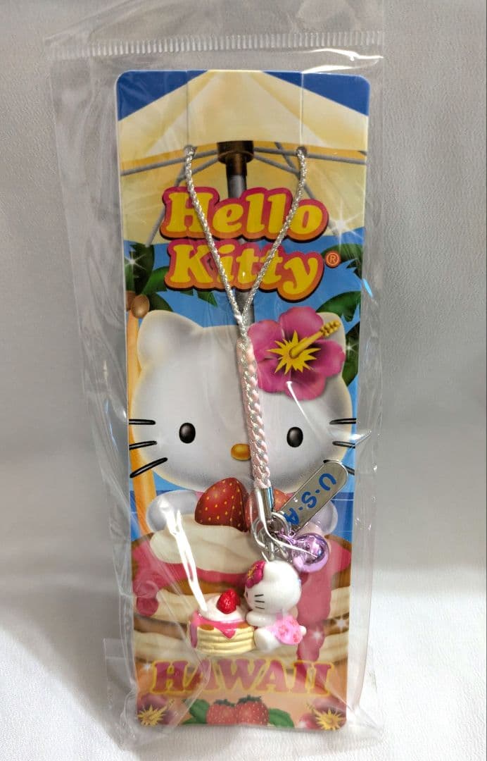 公*o様 ハワイ　ハローキティ ストロベリーパンケーキ 根付　2011　未開封