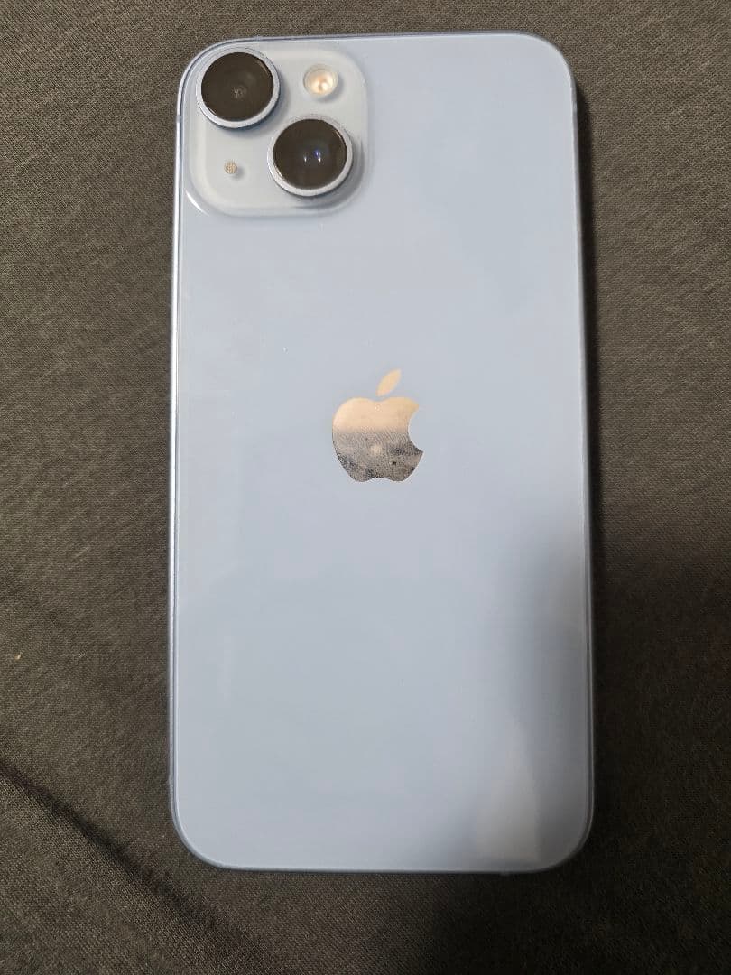 Apple iPhone 14 パステルブルー 本体