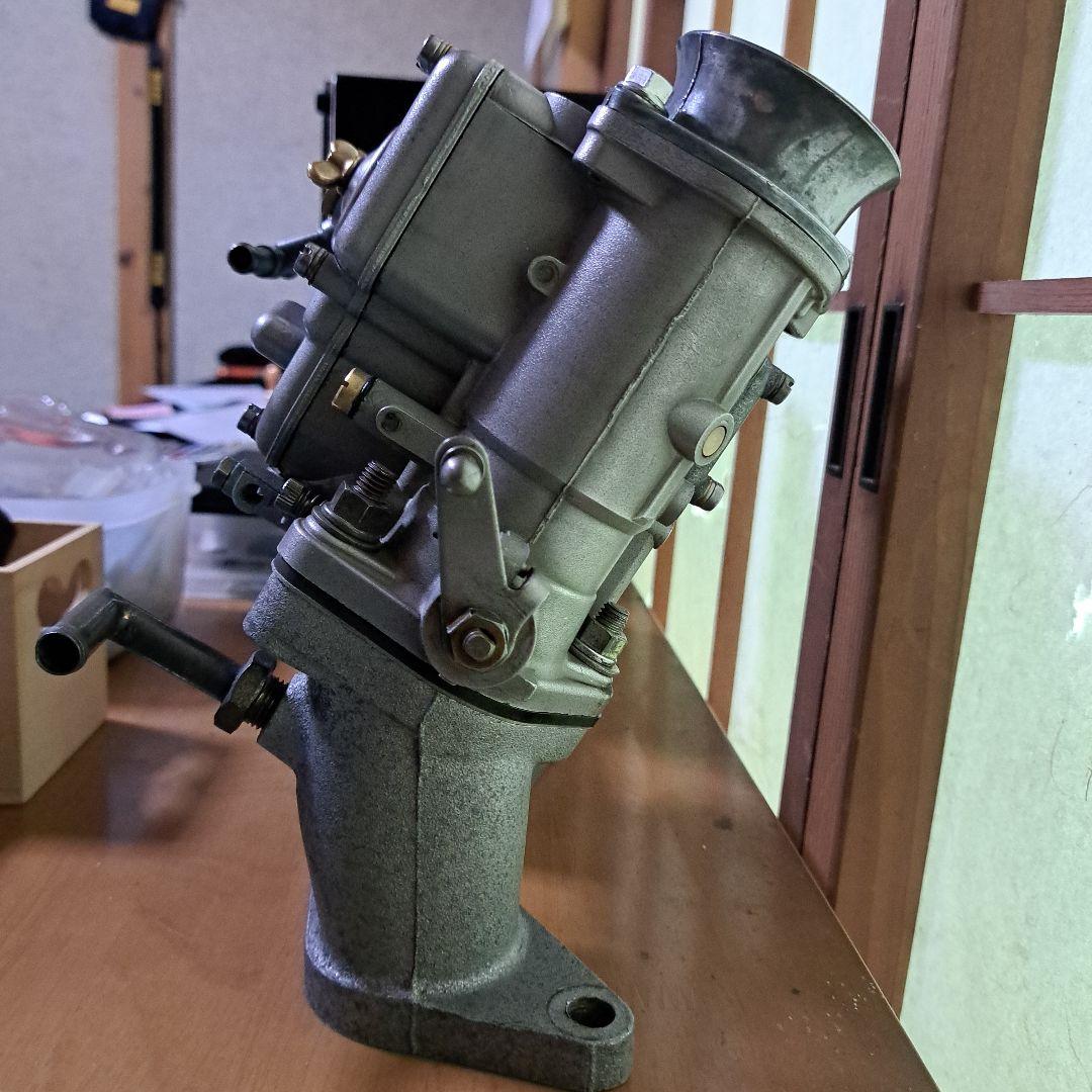 ウエ-バ-40パイK型エンジン用マニ付き