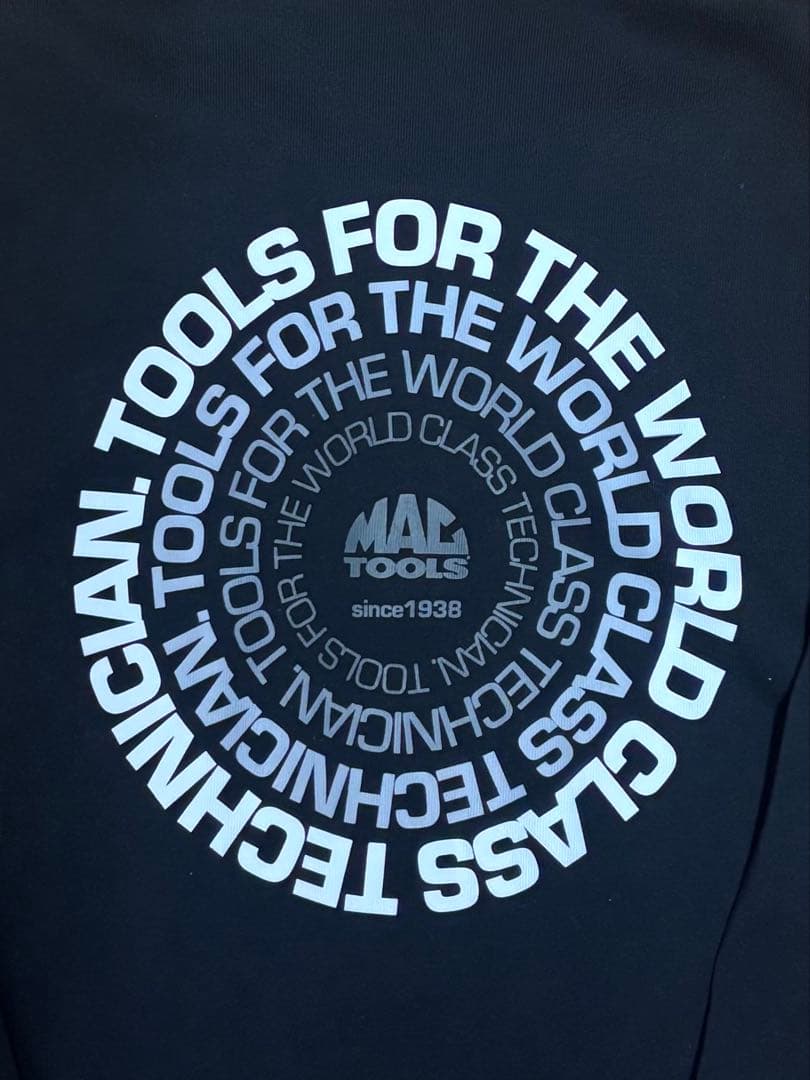 シ*ン様 MAC TOOLS 10ozスウェットコーチジャケット XLブラック