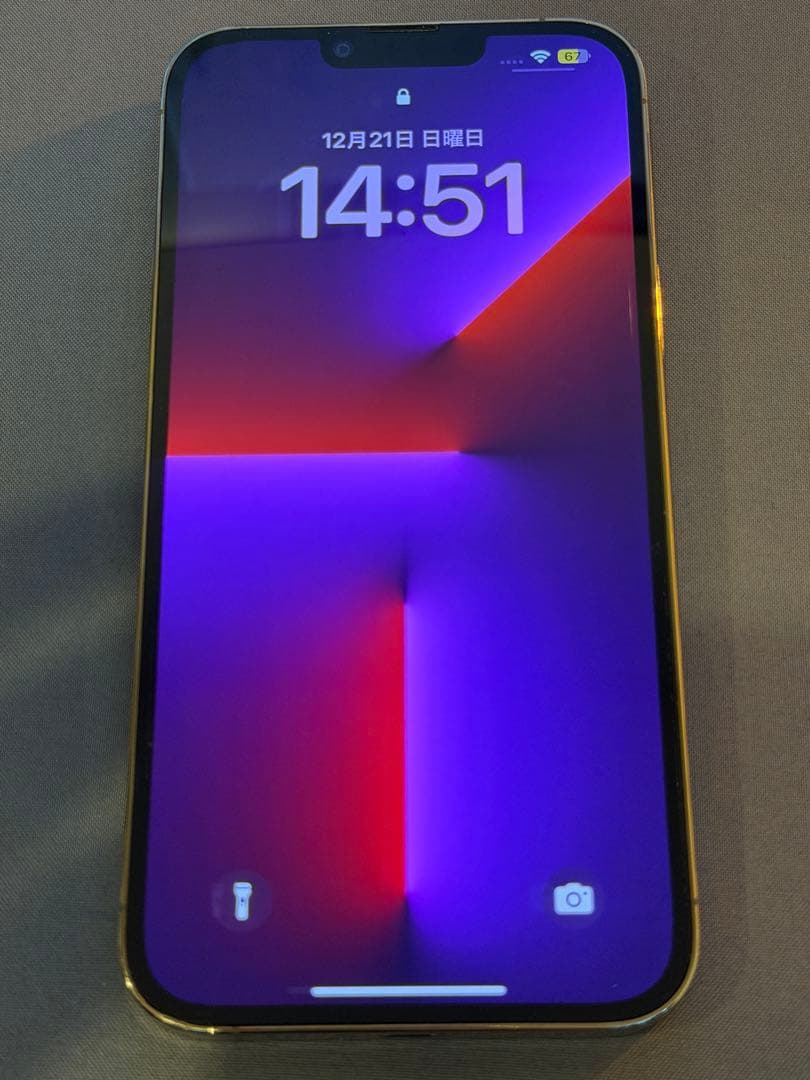 H*í様 iPhone13ProMax 128GB デザートチタニウム　ジャンク