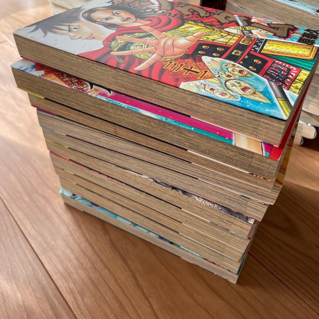 キングダム 1巻〜62巻セット（ガイドブック付）※49巻欠品