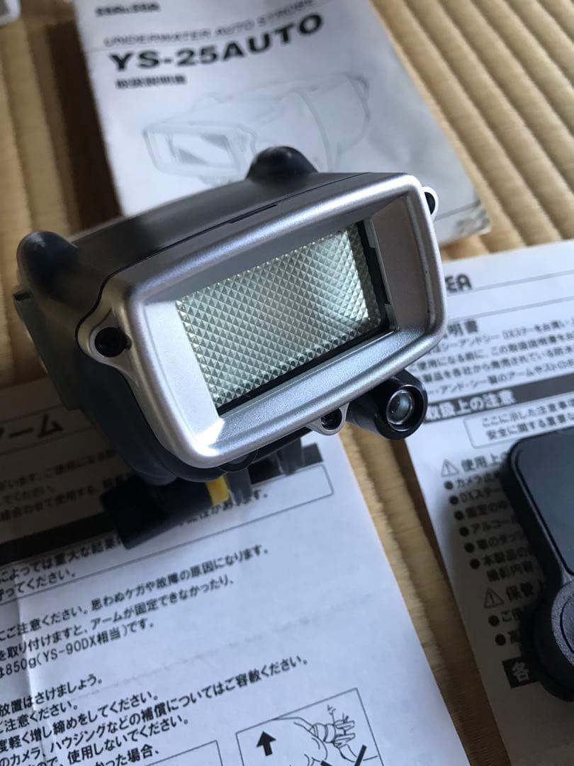 ys25autoストロボ 水中