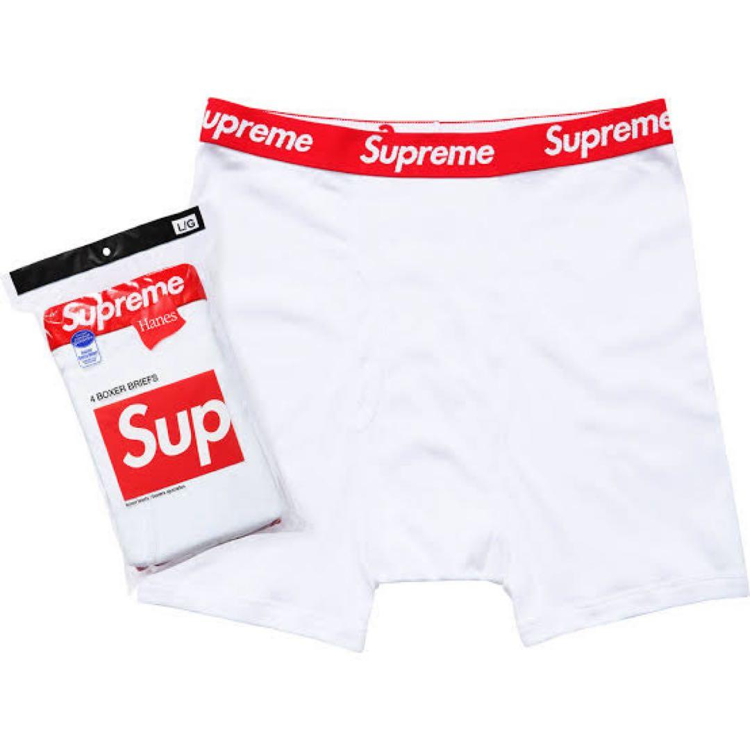 Supreme ボクサーブリーフ 4枚セット Mサイズ