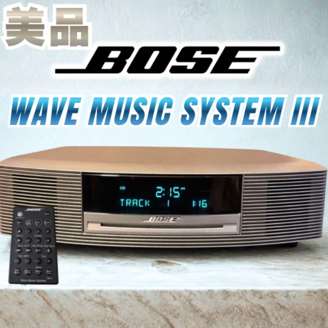 【美品動作確認済】BOSE Wave Music System III リモコン