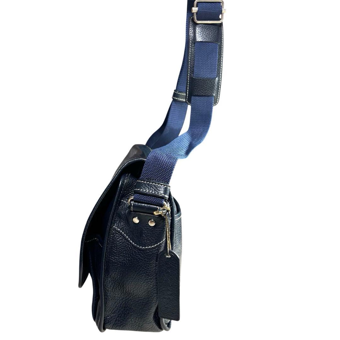 レザースタジオKAZU メッセンジャーバック 斜め掛け ハンドメイド B5