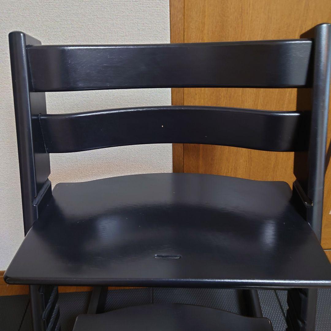 ストッケ　トリップトラップ　椅子　ブラック　廃盤のナンバー6です