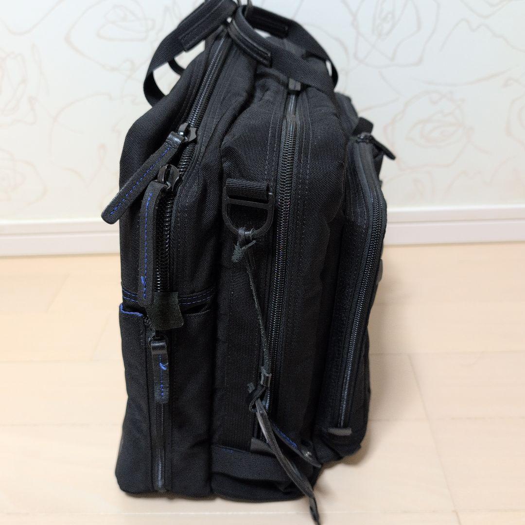 【美品】MANHATTAN PASSAGE ビジネスバッグ 黒　#8003-K