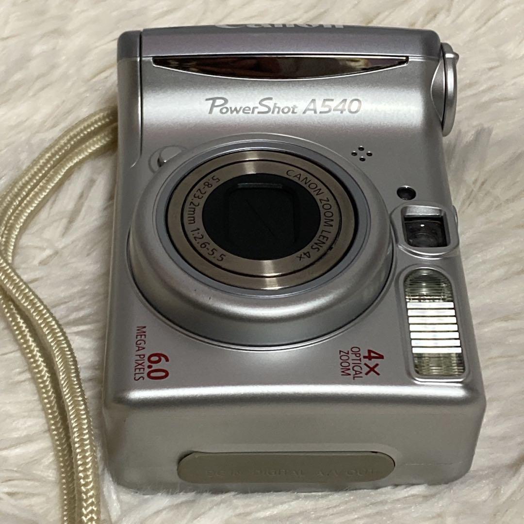 【極美品】 Canon Power Shot A540 デジカメ シルバー