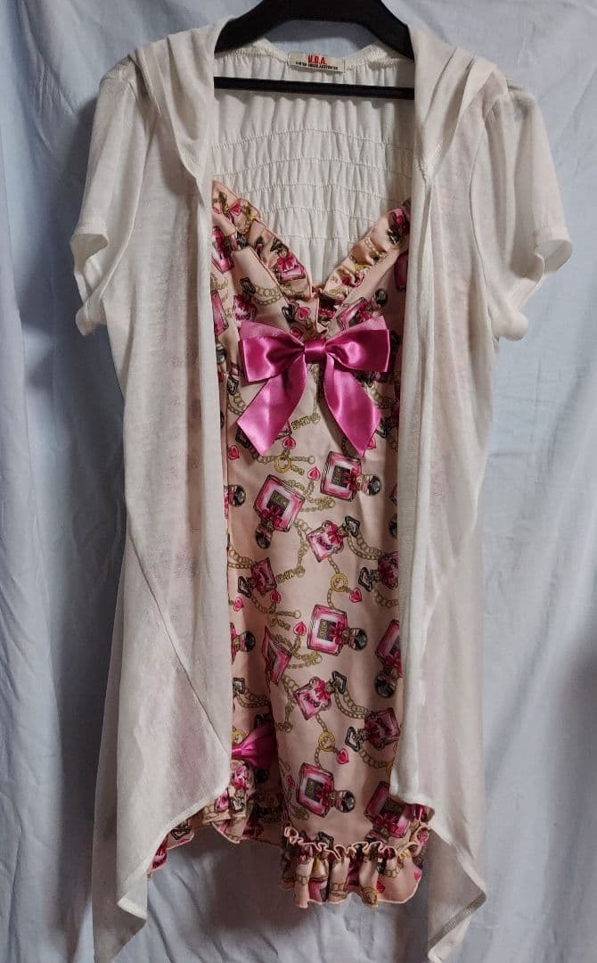 MA＊RS　シュガーグロス マーズ パフューム柄 キャミ リボン付き