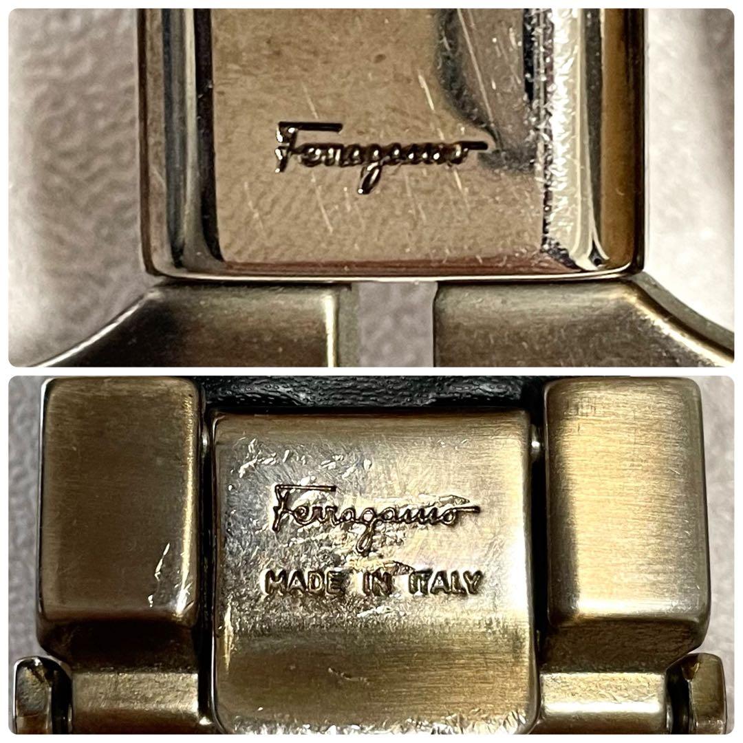 極美品✨サルヴァトーレフェラガモ　ベルト　ダブルガンチーニ　男女兼用　黒