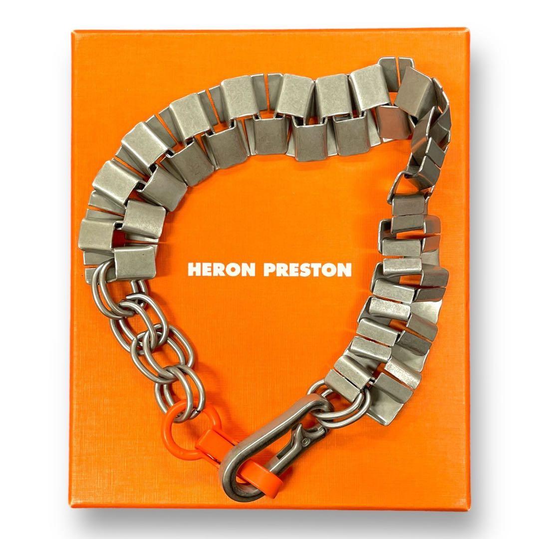 希少 HERON PRESTON キュービックネックレス ヘロンプレストン