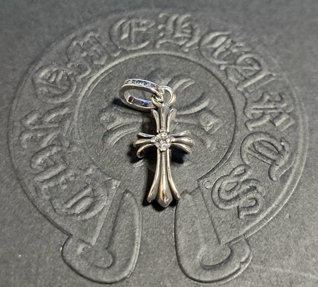 CHROME HEARTS/ CHクロス ベビーファットチャーム アフター1p