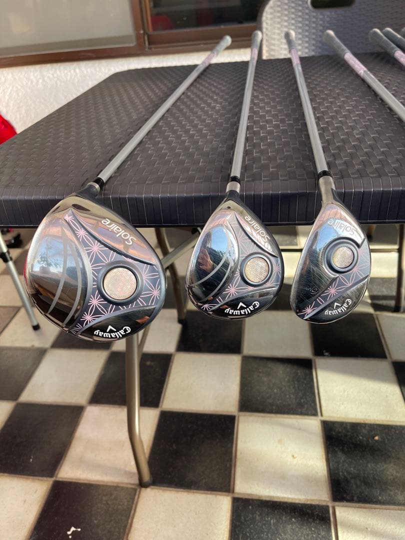 【お得】Callaway Solaire(ソレイル)レディースクラブセット 美品