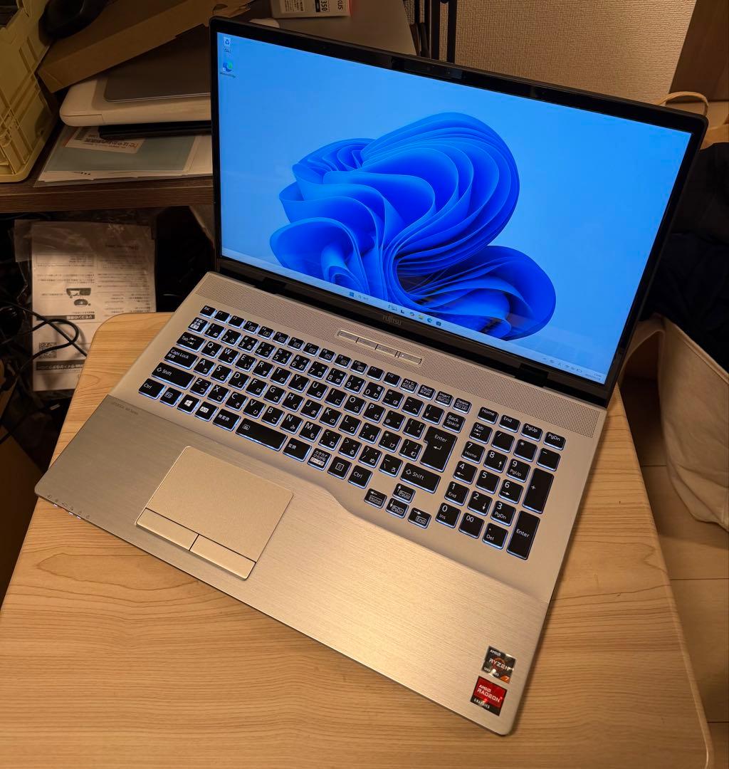 Windowsノート本体 LIFEBOOK NH Ryzen7-5800U/16GB/1TB