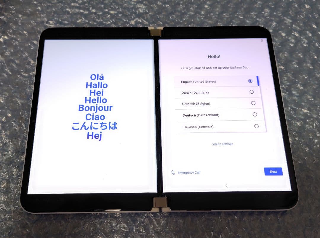 Microsoft Surface Duo2 8GB/256GB グレイシア