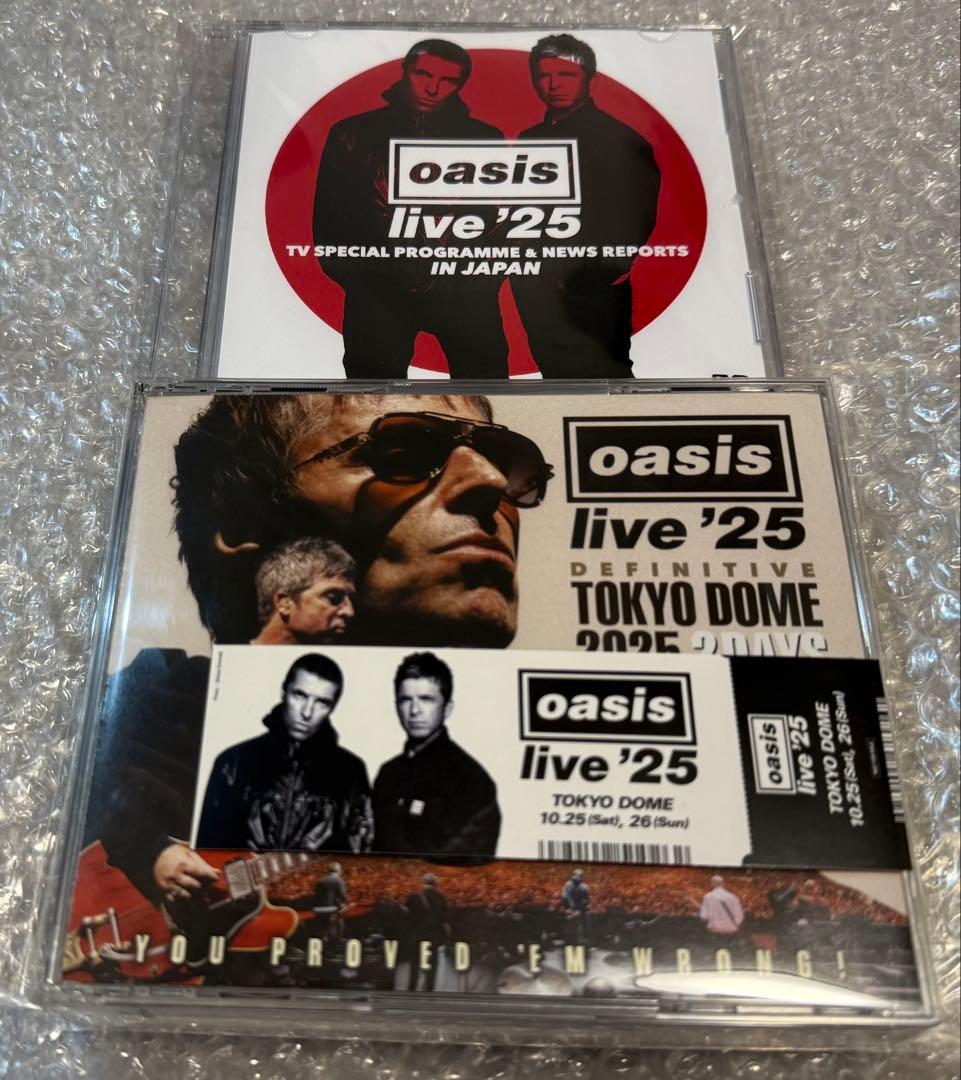 洋楽 Oasis - DEFINITIVE TOKYO DOME 2025
