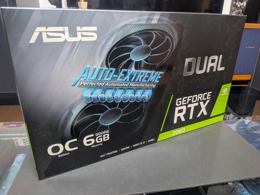 【動作確認済美品】ASUS DUAL RTX2060　OC 6GB