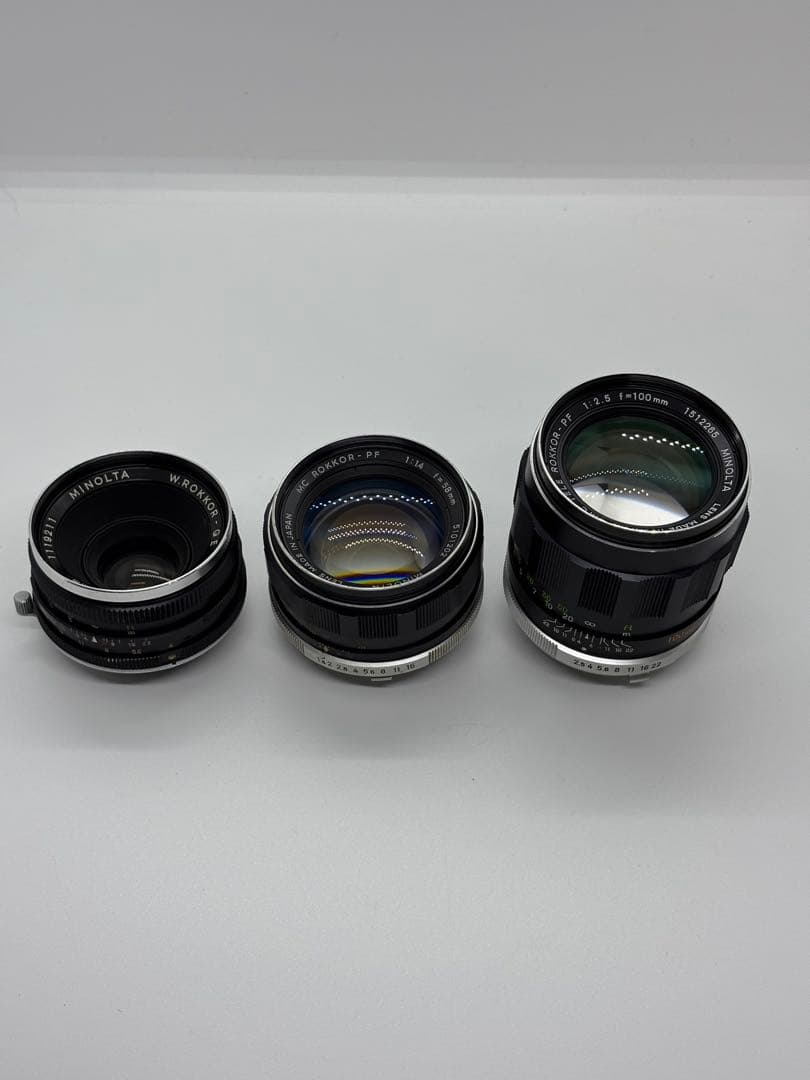 こ*ん様 MINOLTAジャンクレンズ