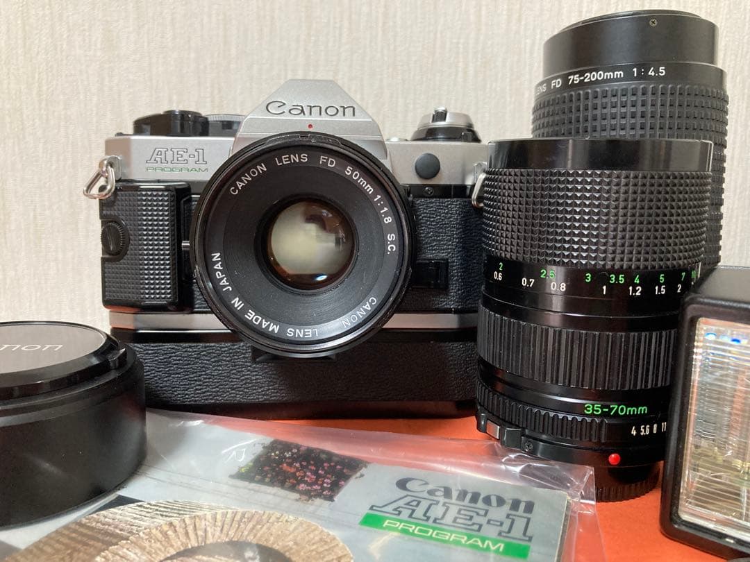 フィルムカメラ Canon AE-1 program