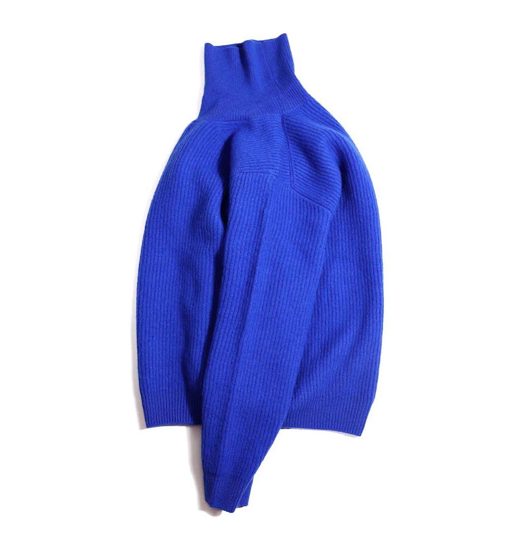 AURALEE ミルド フレンチ メリノリブタートルネックニット　オーラリー　4