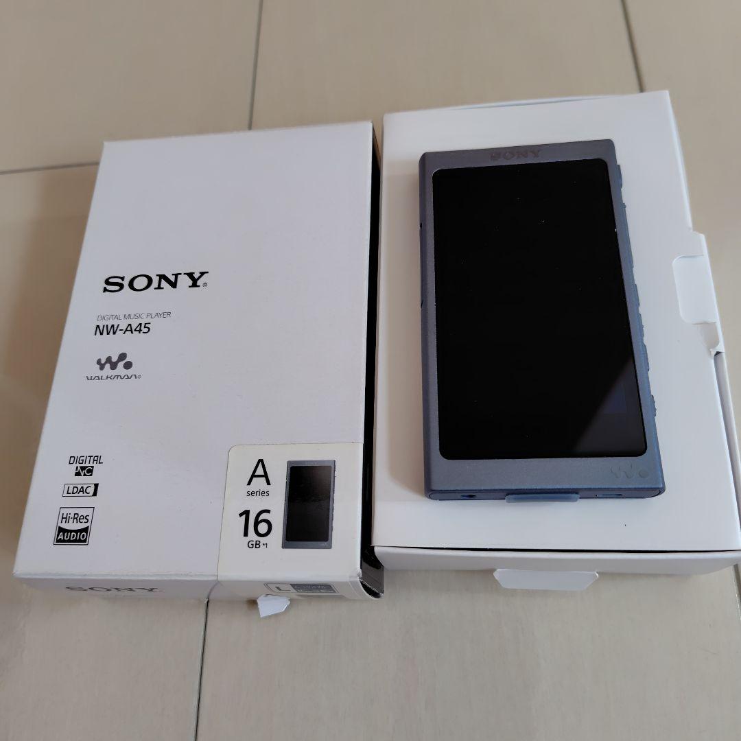 【美品】ソニー ウォークマン NW-A45 ムーンリットブルー