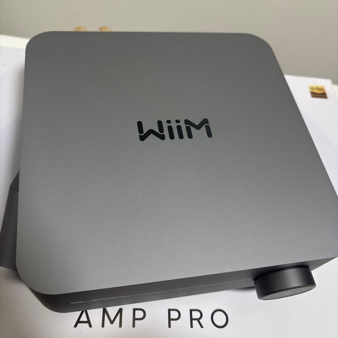 Wiim Amp Pro ストリーミングアンプ ストリーマー ダークグレー