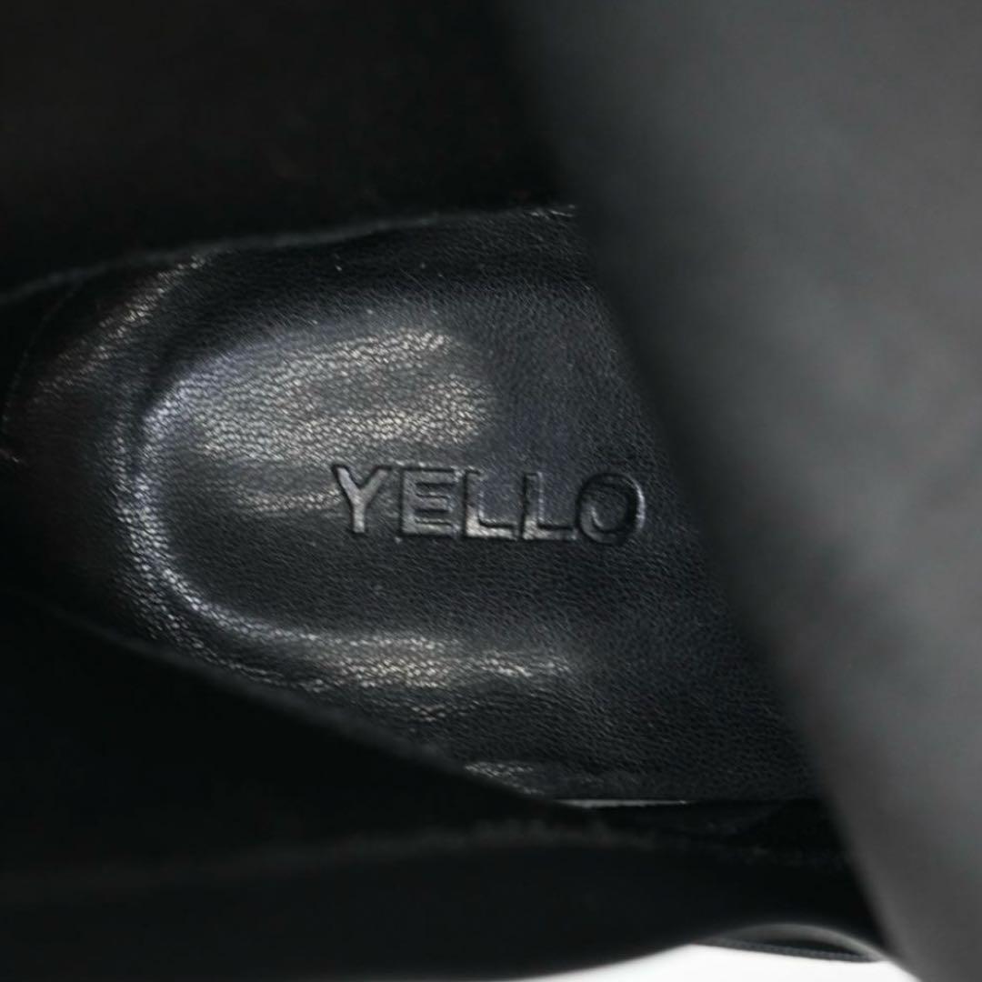 YELLO イエロ レースアップショートブーツ