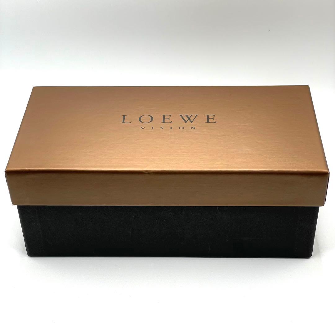 【訳アリ】LOEWE ロエベ アナグラム ラインストーン サングラス