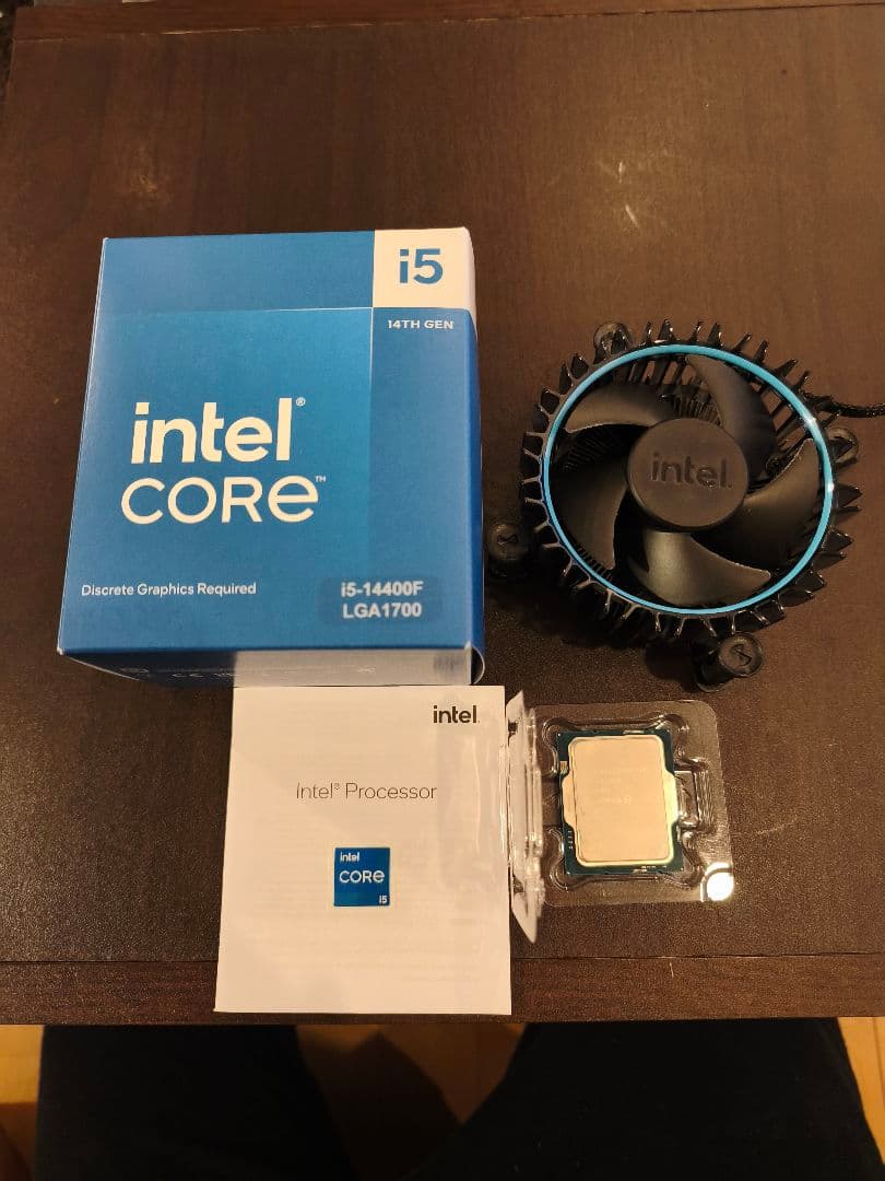 Intel Core i5 14400F CPU LGA1700 正常動作確認済