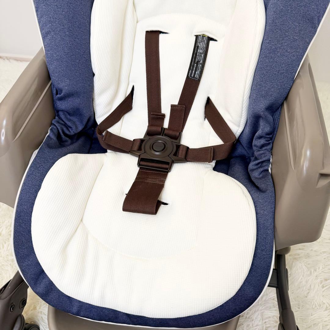 極美品 Combi ネムリラ ハイローチェア 手動 Simplight