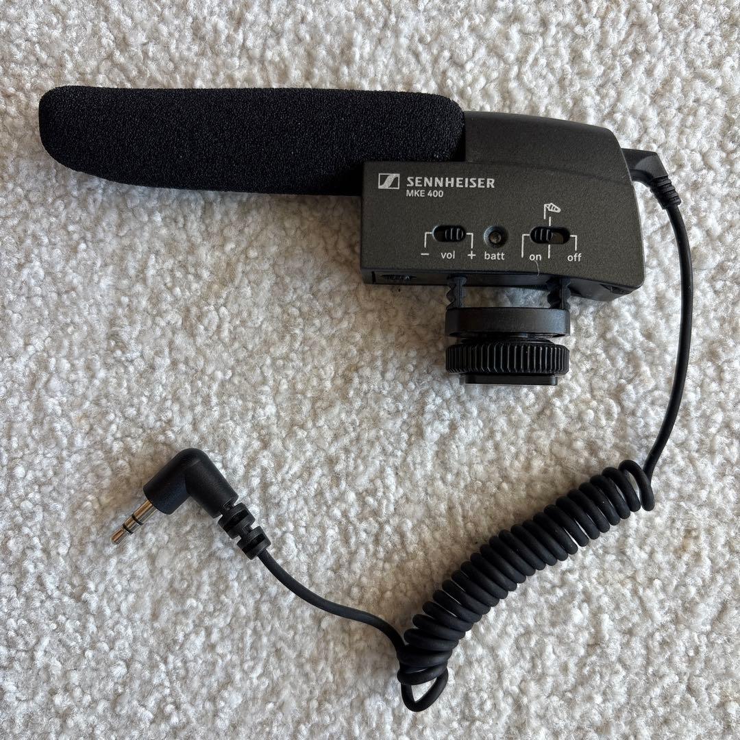 ゼンハイザー MKE 400 小型ガンマイク MKE400 SENNHEISER