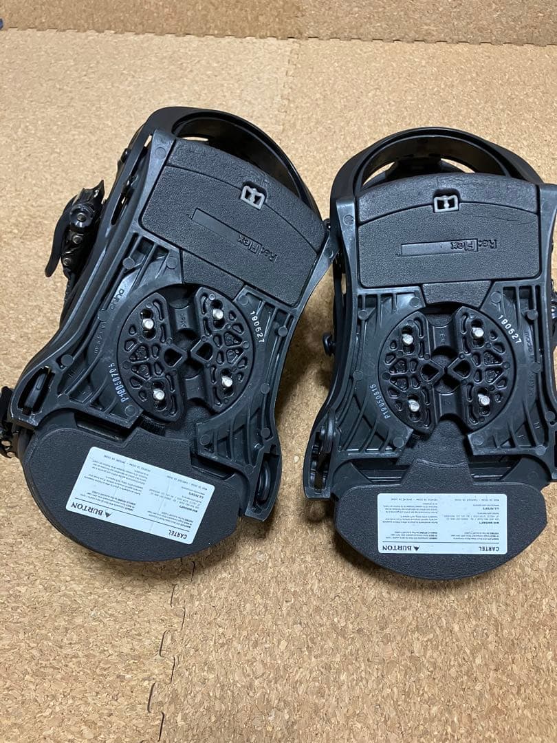 Burton Cartel スノーボードビンディング ブラック　M