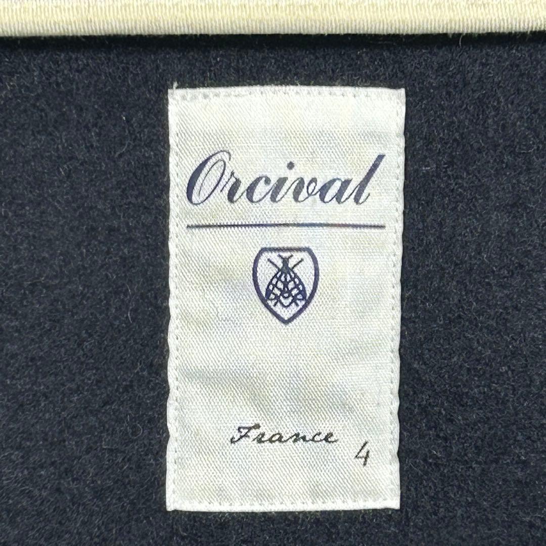 美品 ORCIVAL オーシバル ダッフルコート ネイビー 4 XL相当