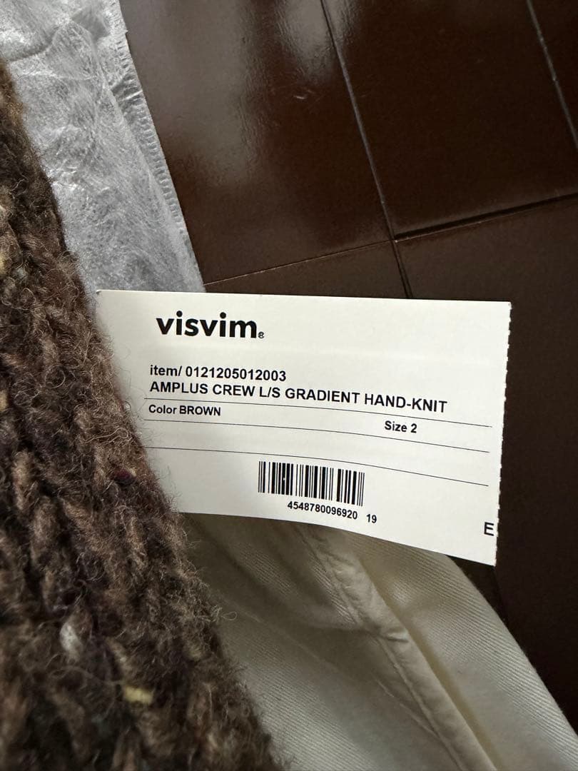 トップス visvim AMPLUS CREW L/S GRADIENT KNIT 2