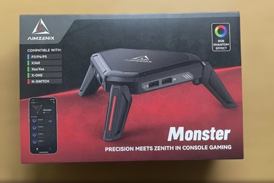 PC用ゲームコントローラー・コンバーター Aimzenix Monstar