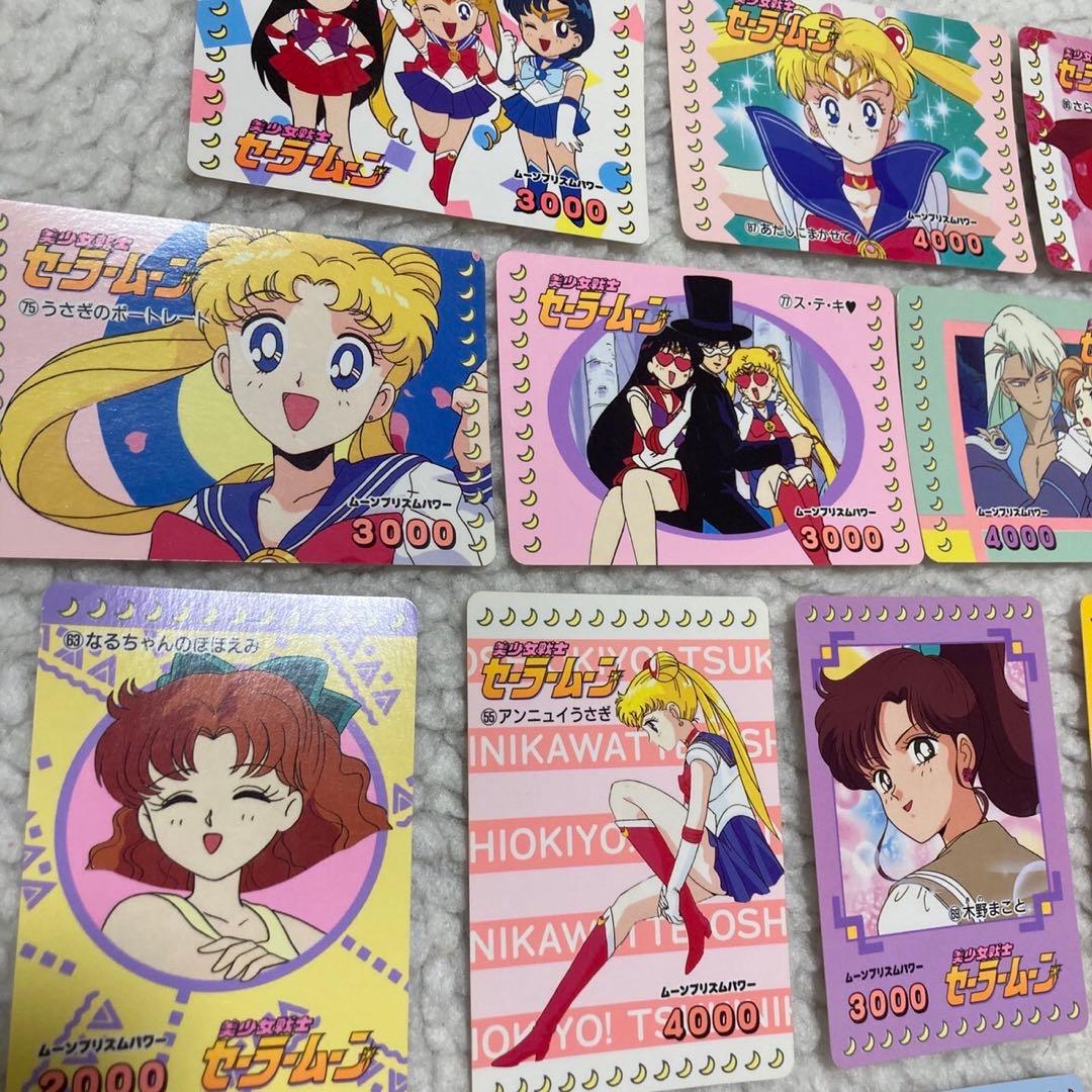 五 22枚セット 美品 当時品 セーラームーン PPカード カードダス アマダ