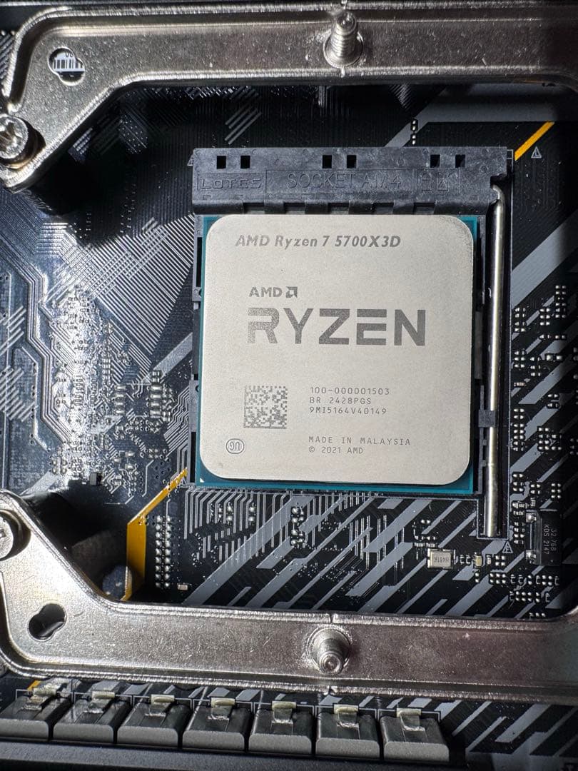 AMD Ryzen7 5700X3Dセット(マザーボードメモリクーラー無線LAN