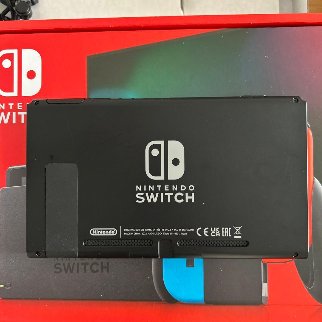 Switch 本体　本体ケース・保護ガラス付き