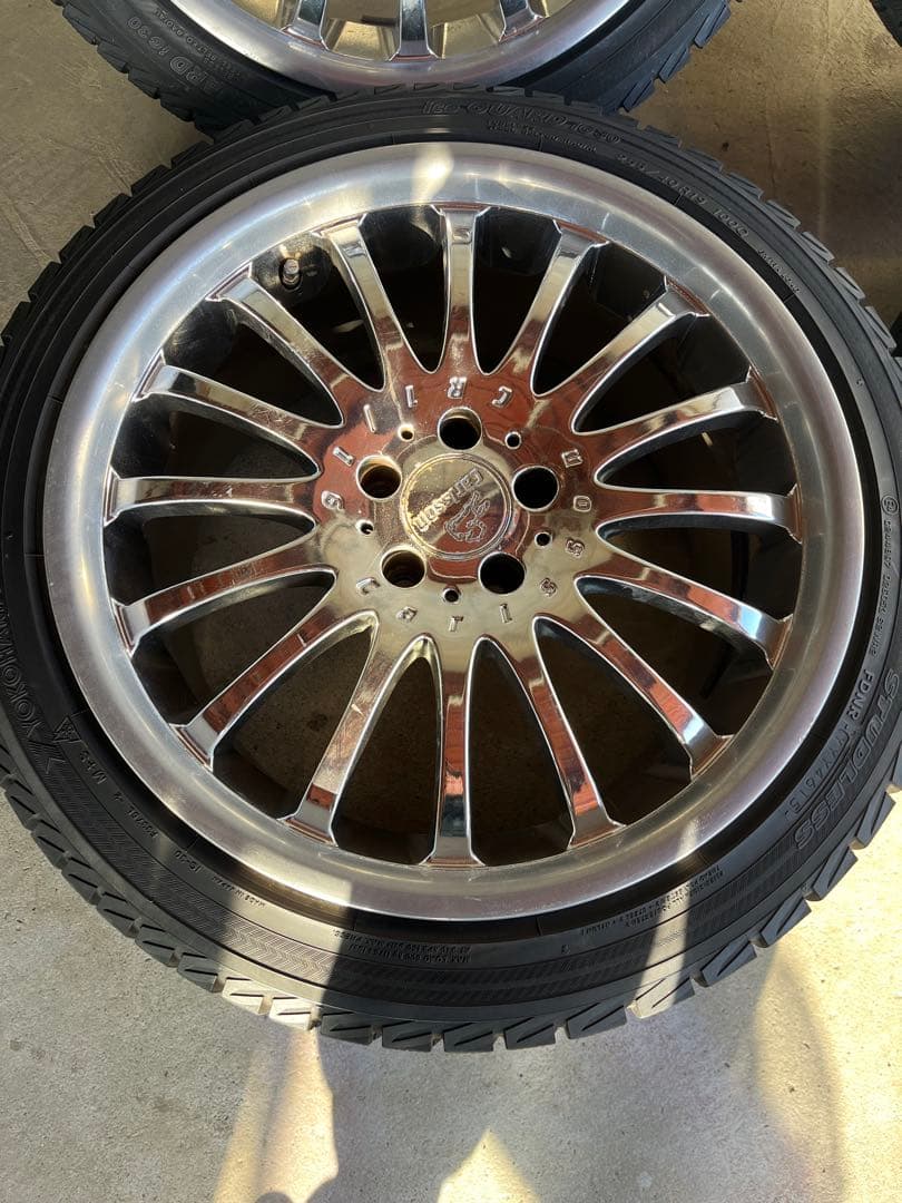 カールソン19インチホイルスタッドレスタイヤセット