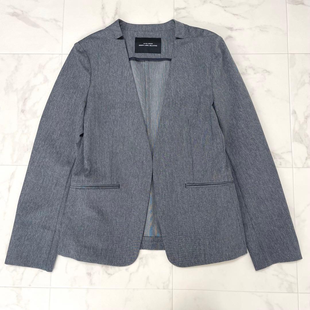 美品✨洗える グリーンレーベルリラクシング パンツスーツ ストレッチ 40